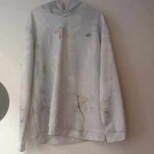 Stylish Gray Subtle Camo Hoodie